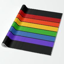 Black Rainbow Stripe