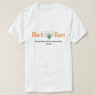 Black Ram Restaurant, Des Plaines, Illinois T Shirt