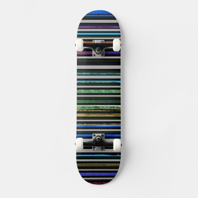 Black rand för skater skateboard bräda 20,5 cm (Framsida)