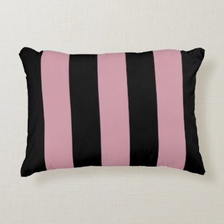 Black Rand Mönster {plocka din bakgrund färg} Prydnadskudde