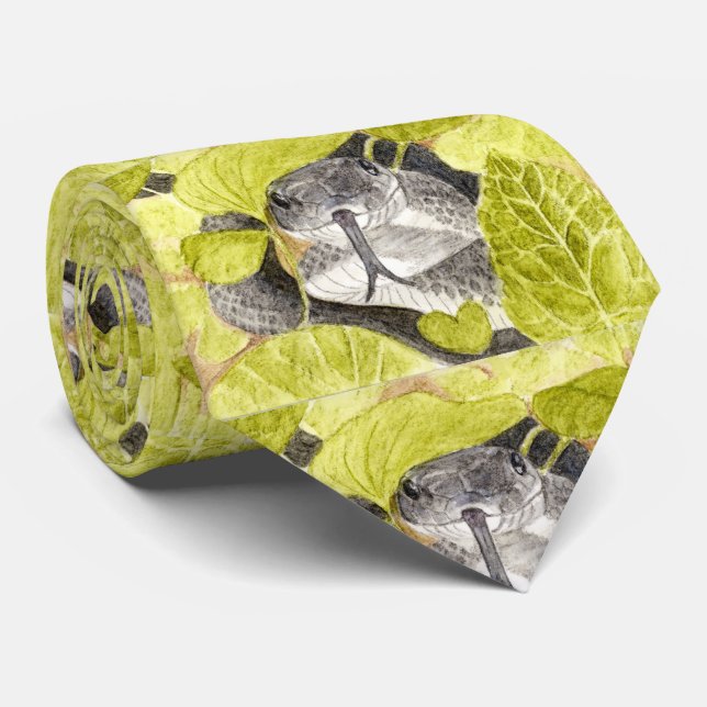 Black Råtta Snake Slips (Rullad)