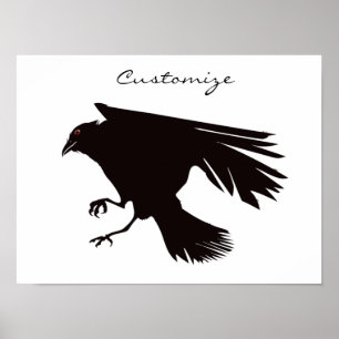 Black Raven Flies Thunder_Cove Poster