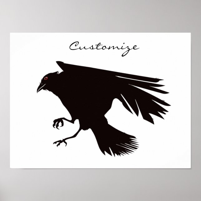 Black Raven Flies Thunder_Cove Poster (Framsidan)