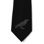 Black Raven Kråka | Neck Tie | Svart på svart Slips<br><div class="desc">En fin elegant slips. En underskattad Halloween påstående. Den avslutande beröringen till din herre av Manor,  Dracula,  Vampyre,  Jeckyll och Hyde-ångpunk Halloween costume/cosplay.</div>