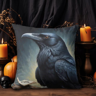 Black Raven Kudde