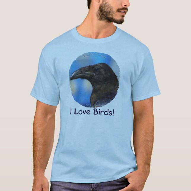 BLACK RAVEN-samling Tee Shirt (Framsida)