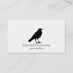 Black Raven Visitkort