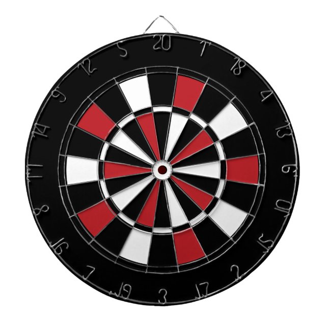 Black Red and White Dart Board Piltavla (Framsidan)