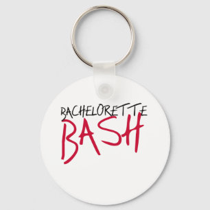 Black/Red Bachelorette Bash Nyckelring