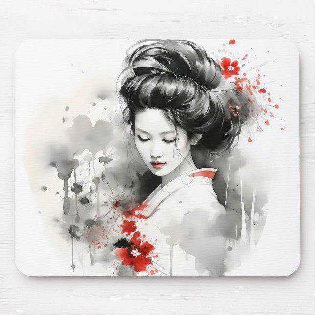 Black Red Geisha Musmatta (Framsidan)