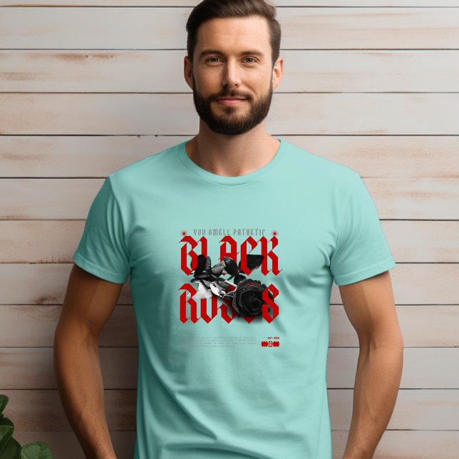 Black Red Grått You Smell Pathetic Black Ro T Shirt (Skapare uppladdad)