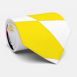 Black Red Gult Blue Bavaria Diamond Flagga Mönster Slips