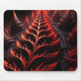 Black & Red Mandelbrot Fractal Highway to helvetet Musmatta