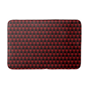 Black Red Play Bath Mat Badrumsmatta