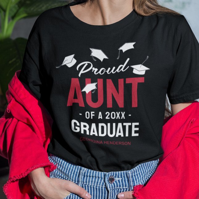 Black Red Proud Moster 2025 Student T Shirt (Skapare uppladdad)