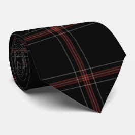Black Red Tartan Play Flella Slips