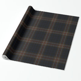 Black Red Tartan Play Presentpapper