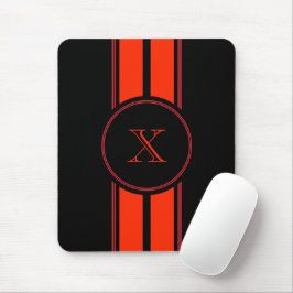 Black Red Tävla Rand Monogram Musmatta