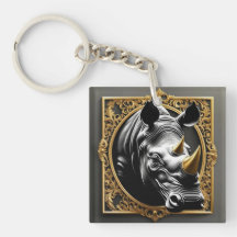 Black rhino guld, ram