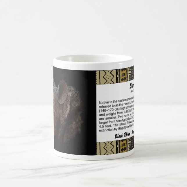 Black Rhino Kaffemugg (Center)