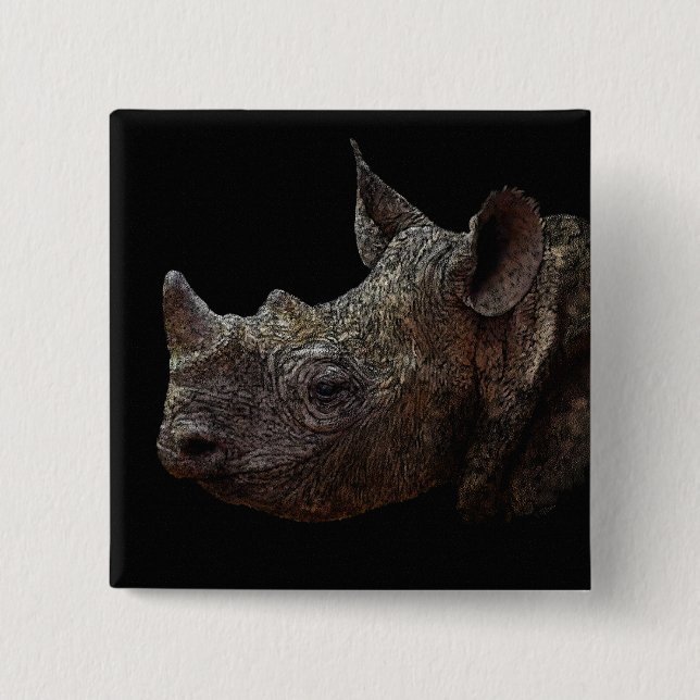 Black Rhino Knapp (Framsida)