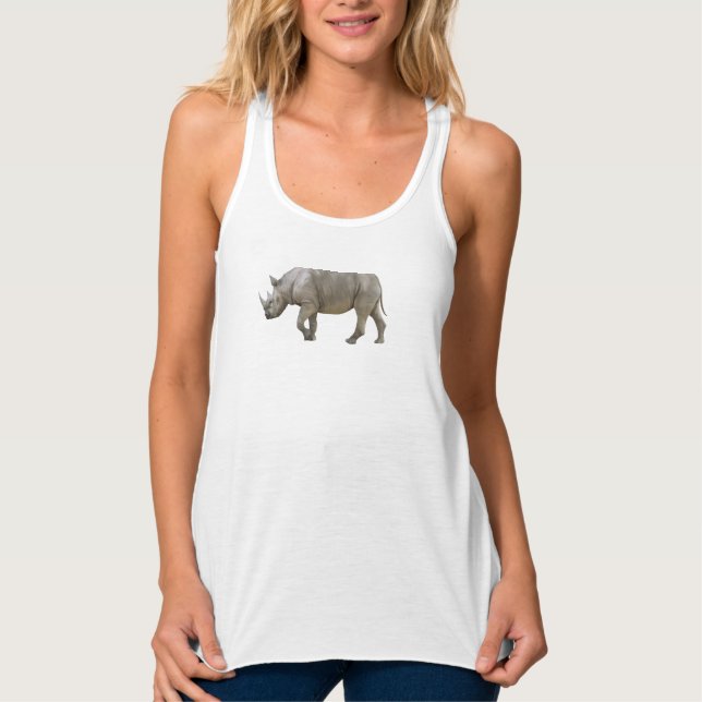 Black Rhino Linne Med Racerback (Framsida)
