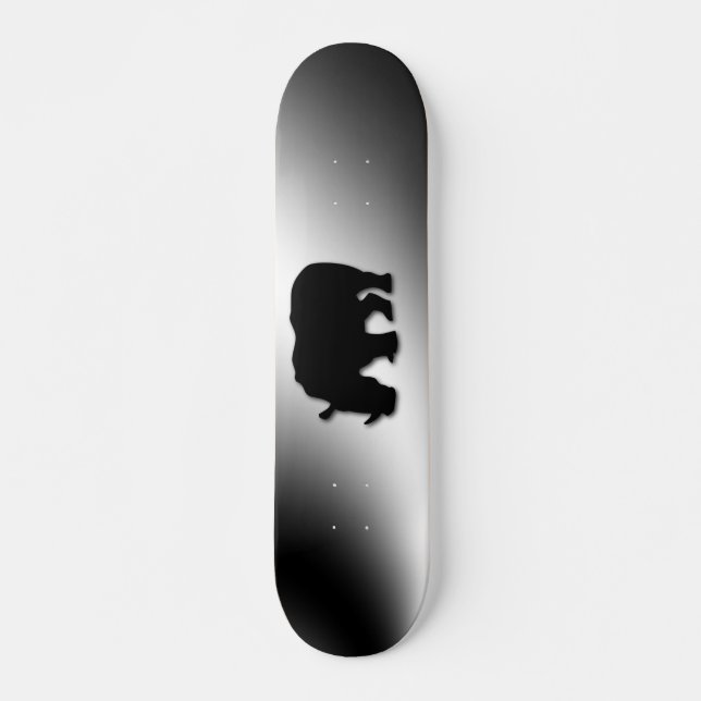 Black Rhino Skate Board (Framsida)