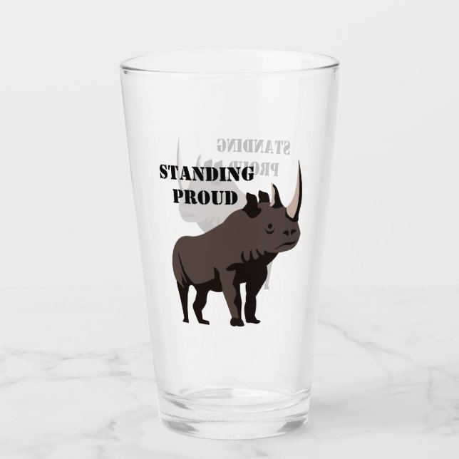 Black Rhino Ständiga Proud Glaskopp (Framsida)