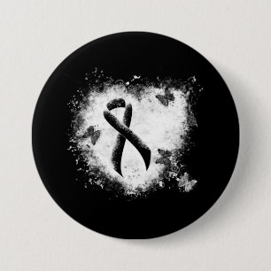 Black Ribbon Grunge Heart Knapp