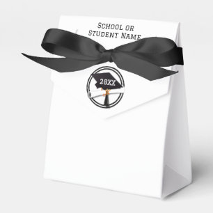 Black Ring på Grad Cap Studenten Presentaskar