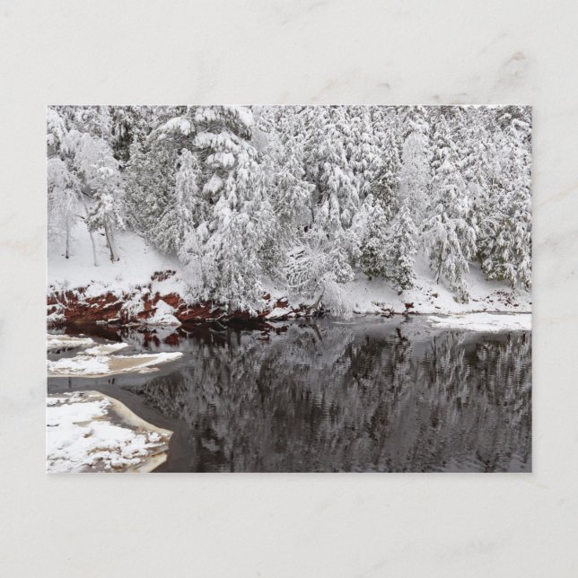 Black River, Bessemer, Michigans övre Peninsula Vykort (Framsida)