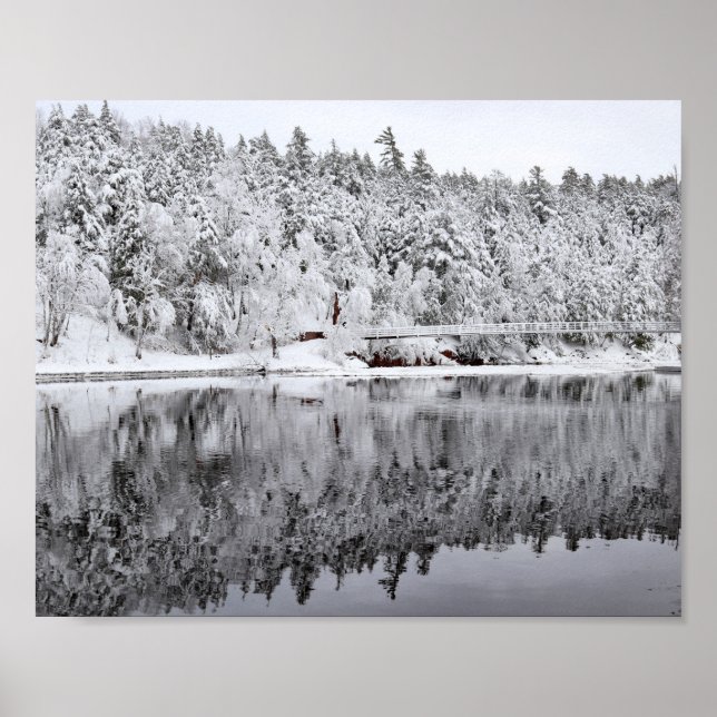 Black River Harbour Bridge, Michigan Poster (Framsidan)