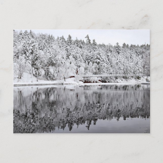 Black River Harbour Bridge, Michigan Vykort (Framsida)