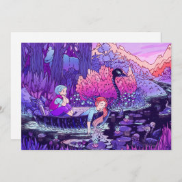 Black River resa vycard Inbjudningar