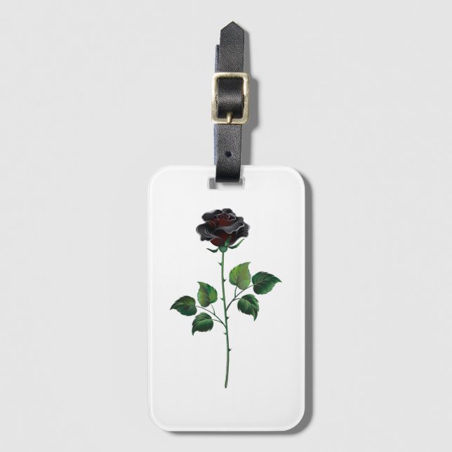 Black ro bagagebricka (Framsida vertikal)