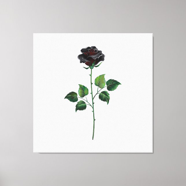 Black ro canvastryck (Framsida)