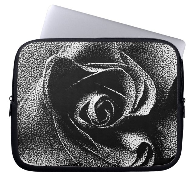 BLACK RO LAPTOP SLEEVE (Framsidan)