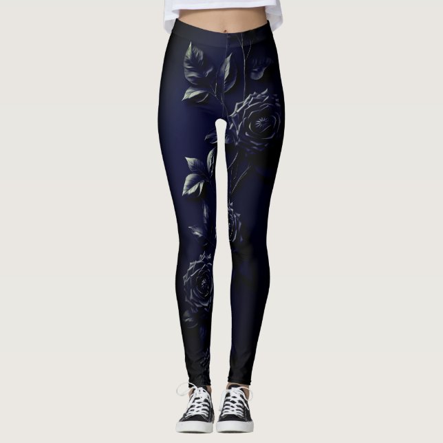 Black ro leggings (Framsida)