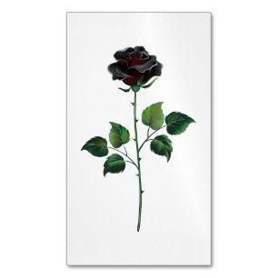 Black ro magnetiska visitkort