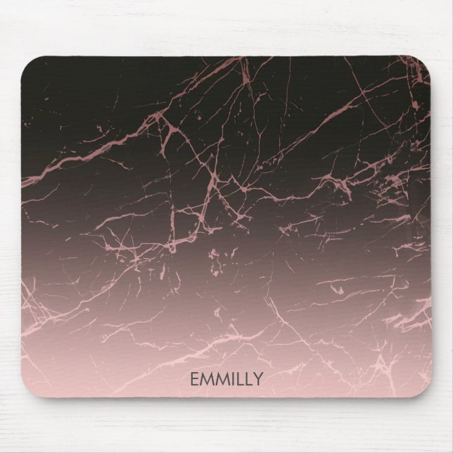 Black Ro Marble Musmatta (Framsidan)