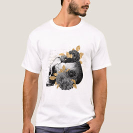 Black Ro med skalle gotiic T-Shirt