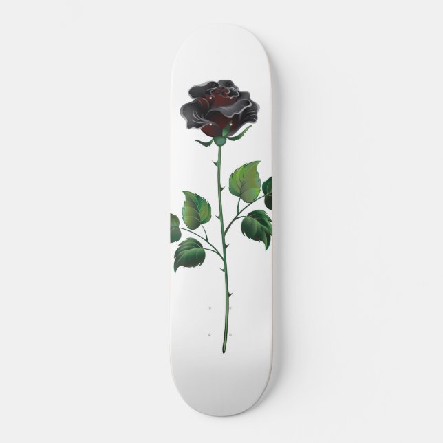 Black ro mini skateboard bräda 18,5 cm (Framsida)