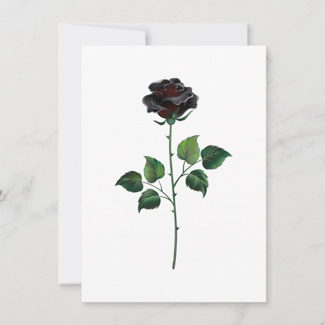 Black ro tack kort (Framsida)