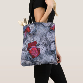 Black Ro Tote Bag Tygkasse