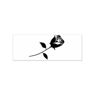 Black Ro Valentine Flower Thunder_Cove Stämpel