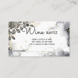 Black Ro Vin Raffle Biljett Möhippa