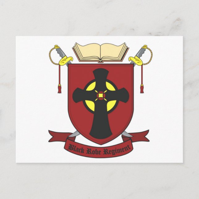 BLACK ROBE REGIMENT VYKORT (Framsida)