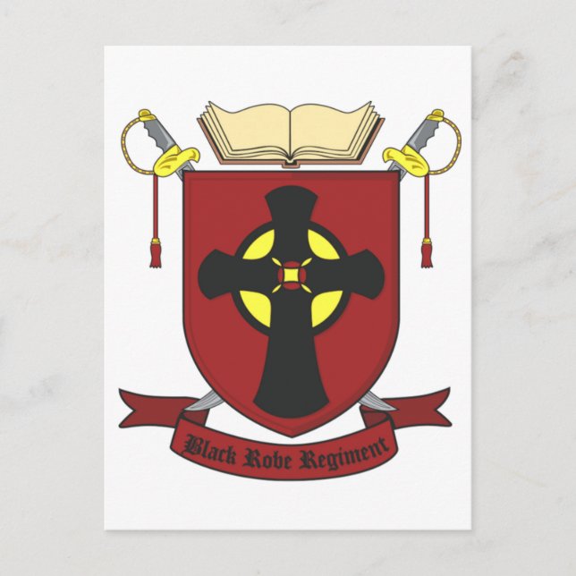 BLACK ROBE REGIMENT VYKORT (Framsida)