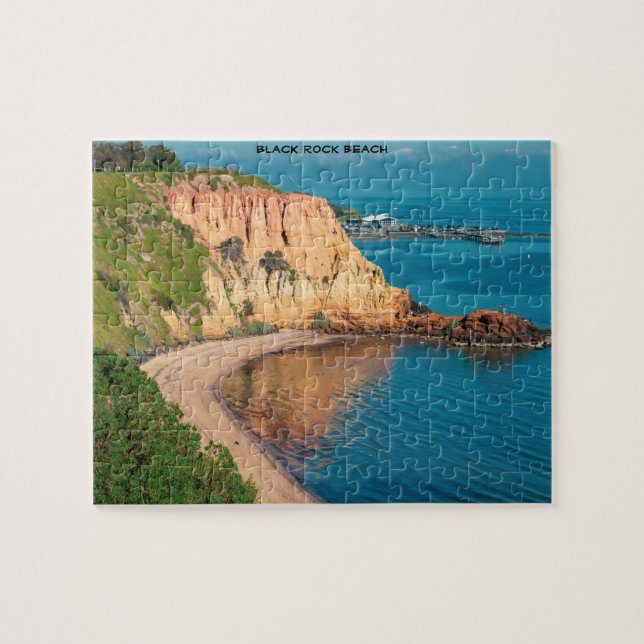 Black Rock Beach Australien Pussel (Horisontell)