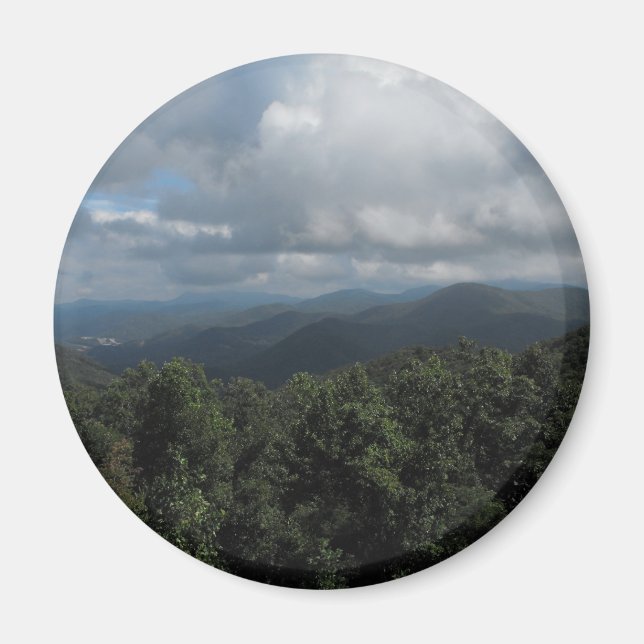 Black Rock Mountain, Georgia Magnet (Framsidan)